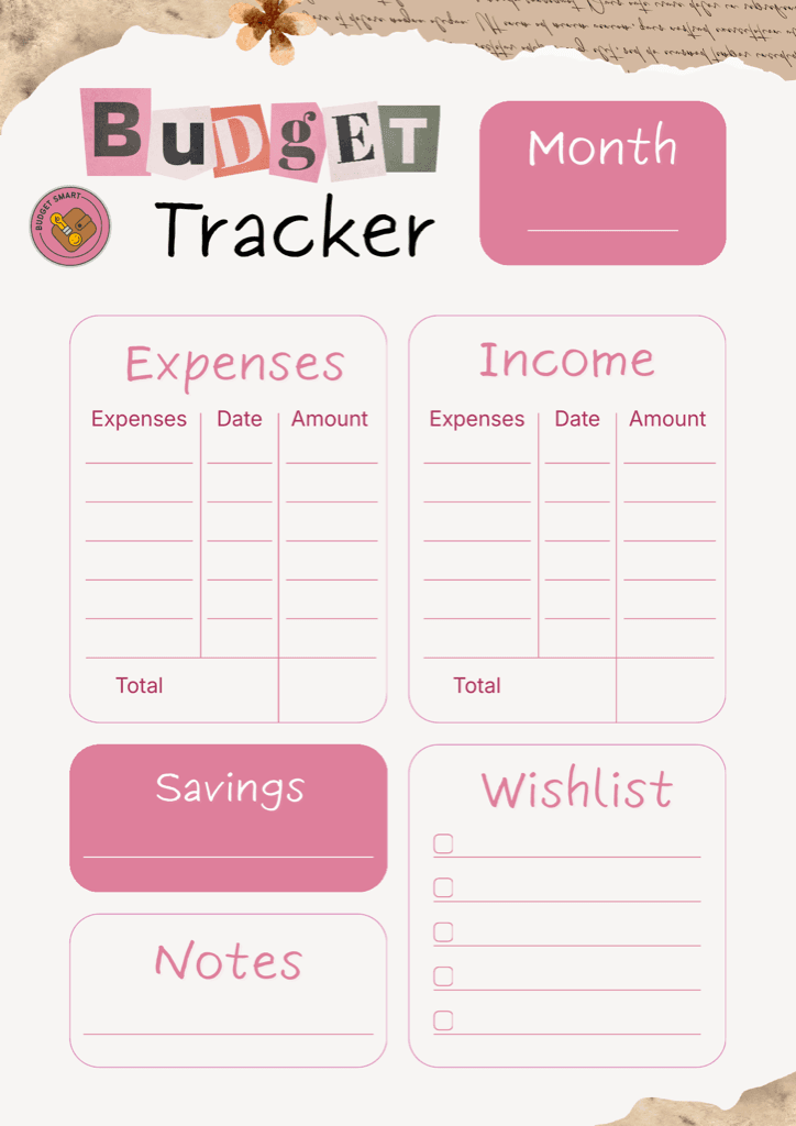 September 2026 Budget Planner preview